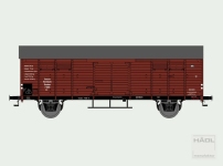 Hädl 113131 - Gedeckte Güterwagen Dresden der Verbandsbauart, DRG, Ep. II